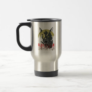 Jeder Mann ist ein Wolf Reisebecher