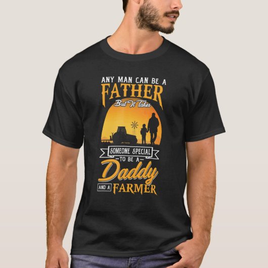 Jeder Mann kann Vatervorzug sein, um ein Daddy Bau T-Shirt (Vorderseite)