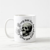JEDER MANN STIRBT KAFFEETASSE (Links)