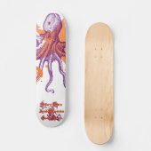 Jeder Mann und Frau und Krake ist ein Stern Skateboard (Vorderseite)