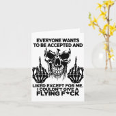 Jeder möchte akzeptiert werden und mag außer karte (Gelbe Blume)