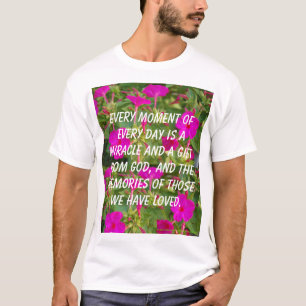 JEDER MOMENT ein WUNDER-NACHTShirt - besonders T-Shirt