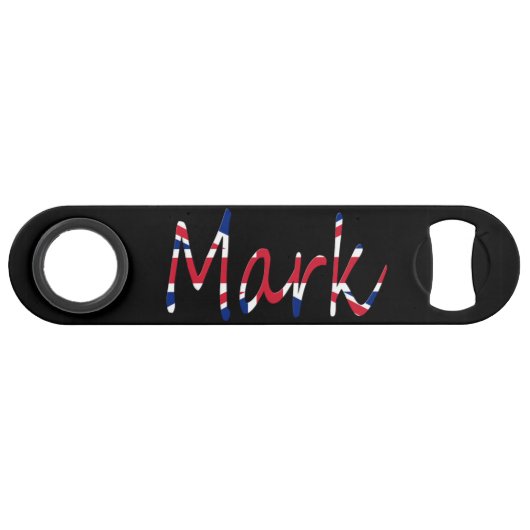 Jeder Name, der auf der Flagge der Union überflüss Speed Flaschenöffner (Vorderseite (Horizontal))