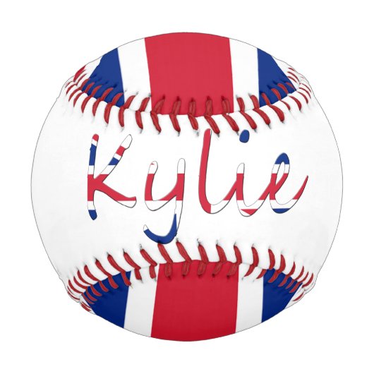 Jeder Name, der überlappen auf der Website der Uni Baseball (Rückseite)