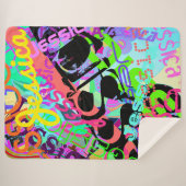 Jeder Name individuell einstellbare kreative, fett Sherpadecke (Vorderseite (Horizontal))