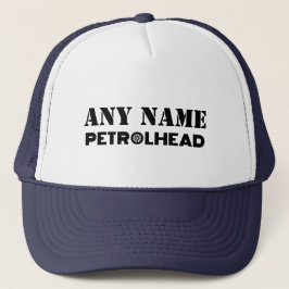 Jeder Name Personalisiert Petrolhead Truckerkappe