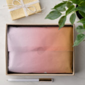 Jeder Name | Retro-Modern gestylter Text farbenfro Seidenpapier (Geschenk)