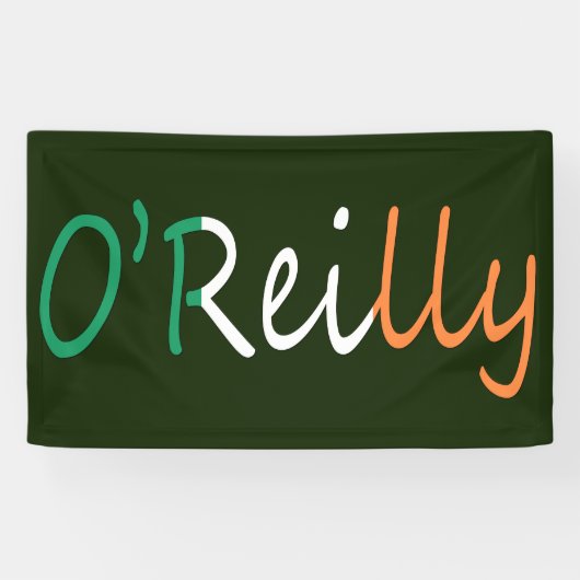 Jeder Name überlagert sich auf dem Banner für iris (Horizontal)