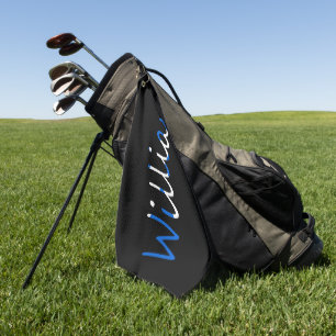 Jeder Name überlagert sich auf der schottischen Fl Golfhandtuch