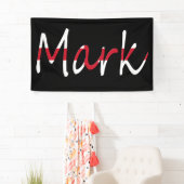 Jeder Name überlagerte sich auf der Flagge England Banner (Insitu)