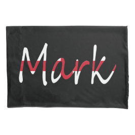 Jeder Name überlagerte sich auf England Flag-Seite Kissenbezug