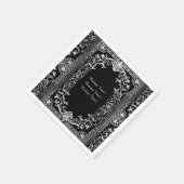 Jeder Okcasions-Silberrahmen Serviette (Ecke)