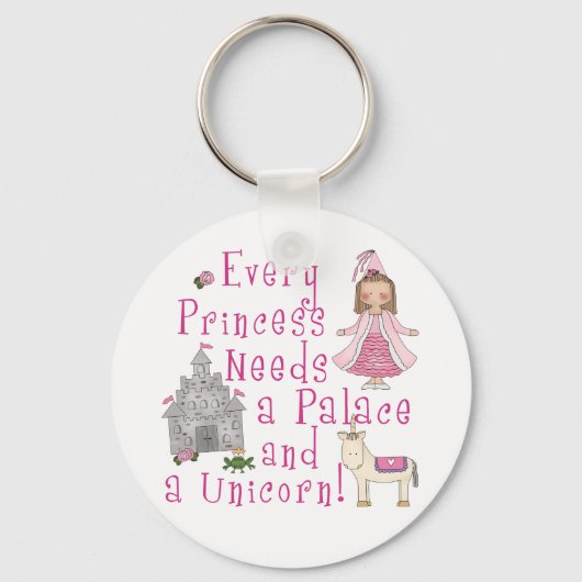 Jeder Prinzessin Schlüsselanhänger (Vorderseite)