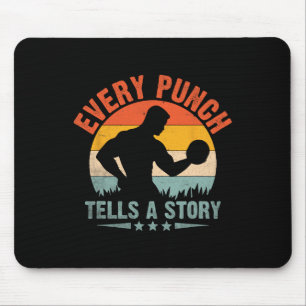 Jeder Punch erzählt von einem Story Boxer Sports G Mousepad