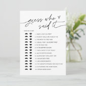 JEDER Ratgeber, der gesagt hat, es Brautparty Game Einladung (Stehend Vorderseite)