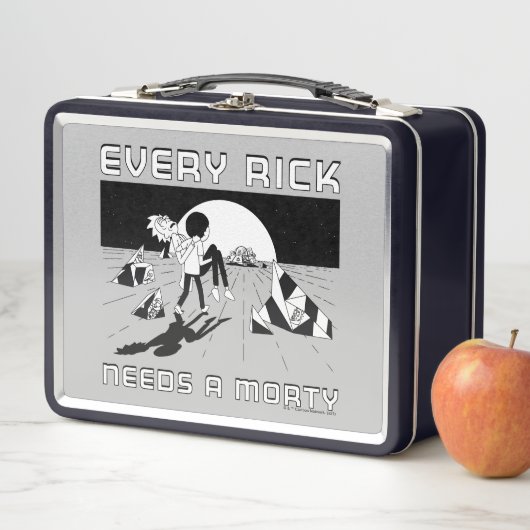Jeder Rick braucht einen Morty Metall Brotdose (Beispiel)