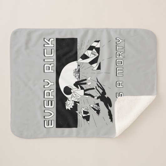 Jeder Rick braucht einen Morty Sherpadecke (Vorderseite (Horizontal))