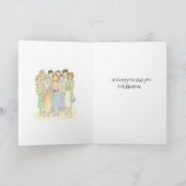 Jeder sagt eine fabelhafte Geburtskarte Karte (Innenseite)