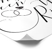 Jeder sah das Rings-Vorweihungszeichen Poster (Ecke)