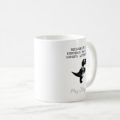Jeder Satz verdient sorgfältige Beachtung Kaffeetasse (VorderseiteRechts)