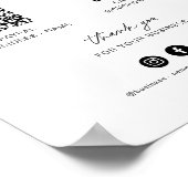 JEDER Scan zum Bezahlen des SMS-Abonnements für de Poster (Ecke)