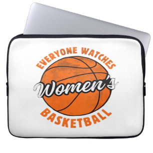 Jeder schaut das Klassiker im Frauensport Laptopschutzhülle