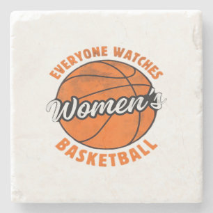 Jeder schaut die Klassiker des Frauensports Steinuntersetzer