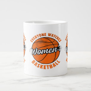 Jeder schaut die Women's Sports Classic an Jumbo-Tasse