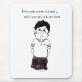 Jeder scheint ...... normal mousepad (Vorne)