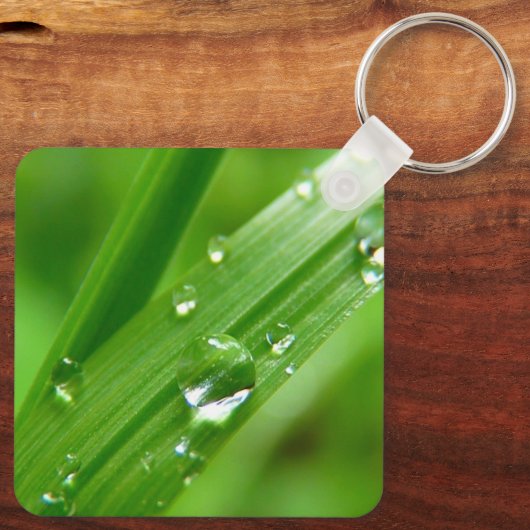 Jeder Schlag Grass Quote Magnet Schlüsselanhänger (Rückseite)