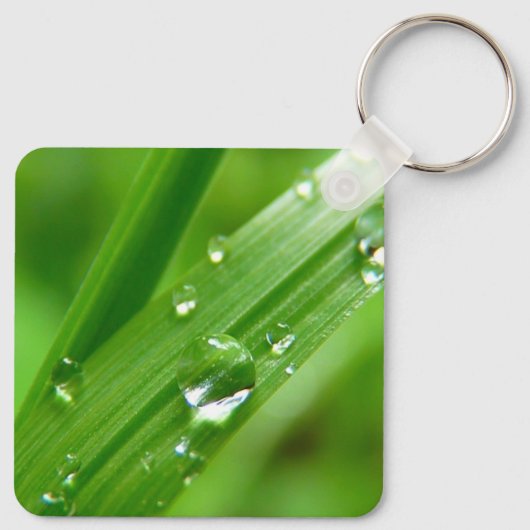 Jeder Schlag Grass Quote Magnet Schlüsselanhänger (Rückseite)