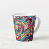 Jeder Schluck fühlt sich besser mit Style Mug Milchtasse (Rechte Ecke)