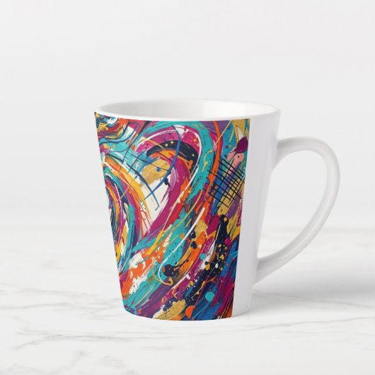 Jeder Schluck fühlt sich besser mit Style Mug Milchtasse (Rechts)