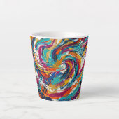 Jeder Schluck fühlt sich besser mit Style Mug Milchtasse (Vorderseite)