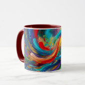 Jeder Schluck fühlt sich besser mit Style Mug Tasse (Vorderseite Links)