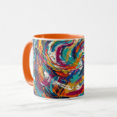 Jeder Schluck fühlt sich besser mit Style Mug Tasse (Vorderseite Links)