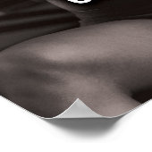 Jeder Schritt, den Sie machen - Frauenarbeit Motiv Poster (Ecke)