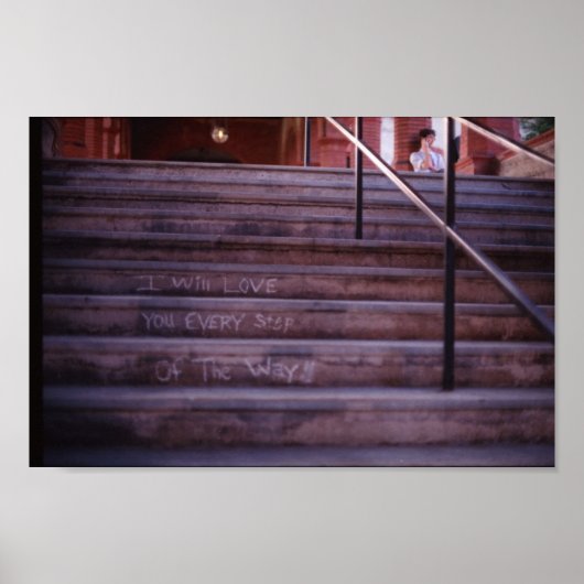 Jeder Schritt des Weges Poster (Vorne)