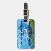 Jeder Schritt in der Natur Gepäckanhänger (Vorderseite vertikal)