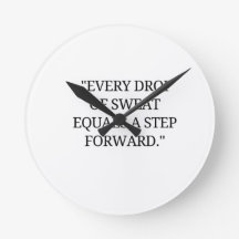 Jeder Schweißtropfen ist ein Fortschritt