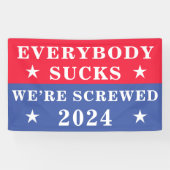 Jeder Sind zum Kotzen, dass wir 2024 die Wahl durc Banner (Horizontal)