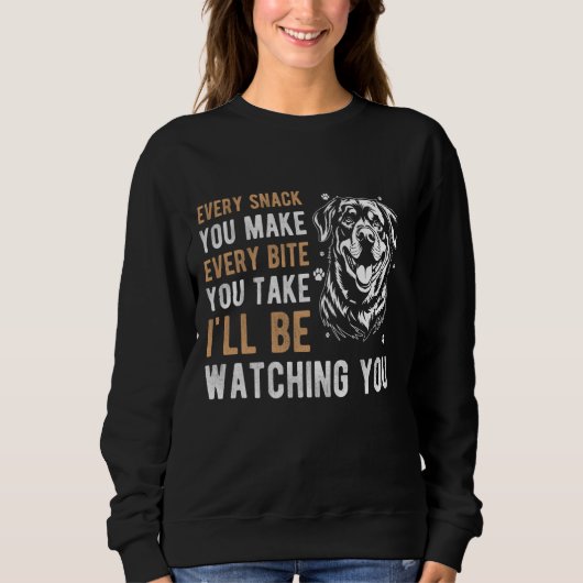 JEDER SNACK, DEN SIE JEDER WEBSITE MACHEN, DIE SIE SWEATSHIRT (Vorderseite)