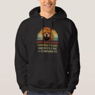 Jeder Snack, den Sie machen Chow Chow Chow Hund Ma Hoodie