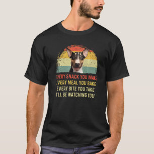 Jeder Snack, den Sie machen English Bull Terrier H T-Shirt