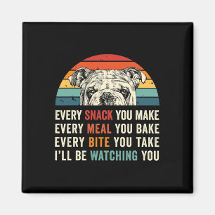 Jeder Snack, den Sie machen jedes Essen Sie backen Magnet