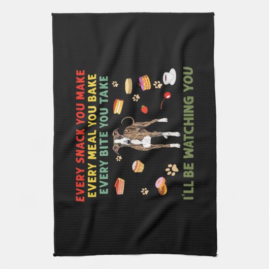 Jeder Snack, den Sie machen jedes Gericht, das Sie Geschirrtuch (Vertikal)