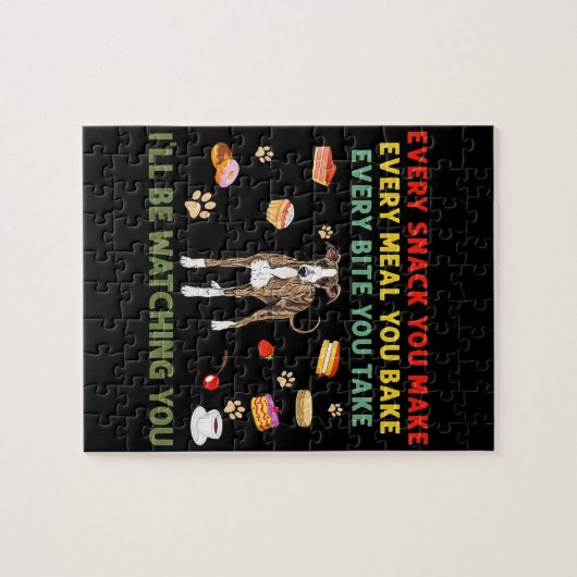 Jeder Snack, den Sie machen jedes Gericht, das Sie Puzzle (Horizontal)