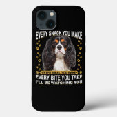 Jeder Snack, den Sie machen lustigen Cavalier King Case-Mate iPhone Hülle (Rückseite)