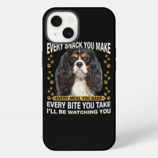 Jeder Snack, den Sie machen lustigen Cavalier King iPhone 13 Hülle