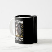 Jeder Snack, den Sie machen lustigen Cavalier King Zweifarbige Tasse (Vorderseite Links)